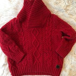 Toddler Boy Janie and Jack Cowl Neck Sweater